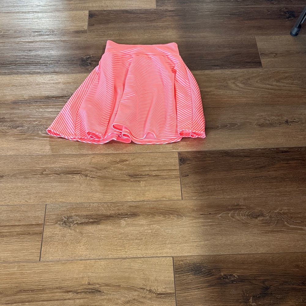 LuLaRoe Pink Striped Kids Skirt